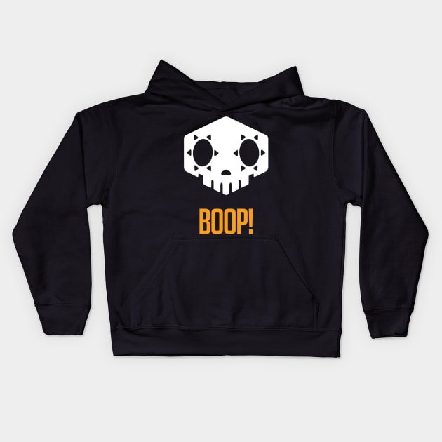 Sombra Skull. Boop! Kids Hoodie by TDesign